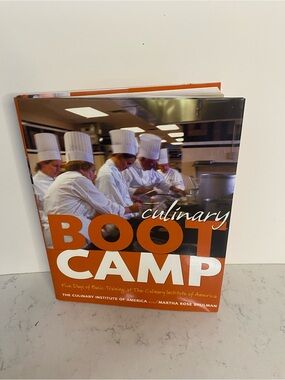 Culinary Boot Camp Cookbook - Orange Cover